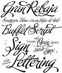 style font
